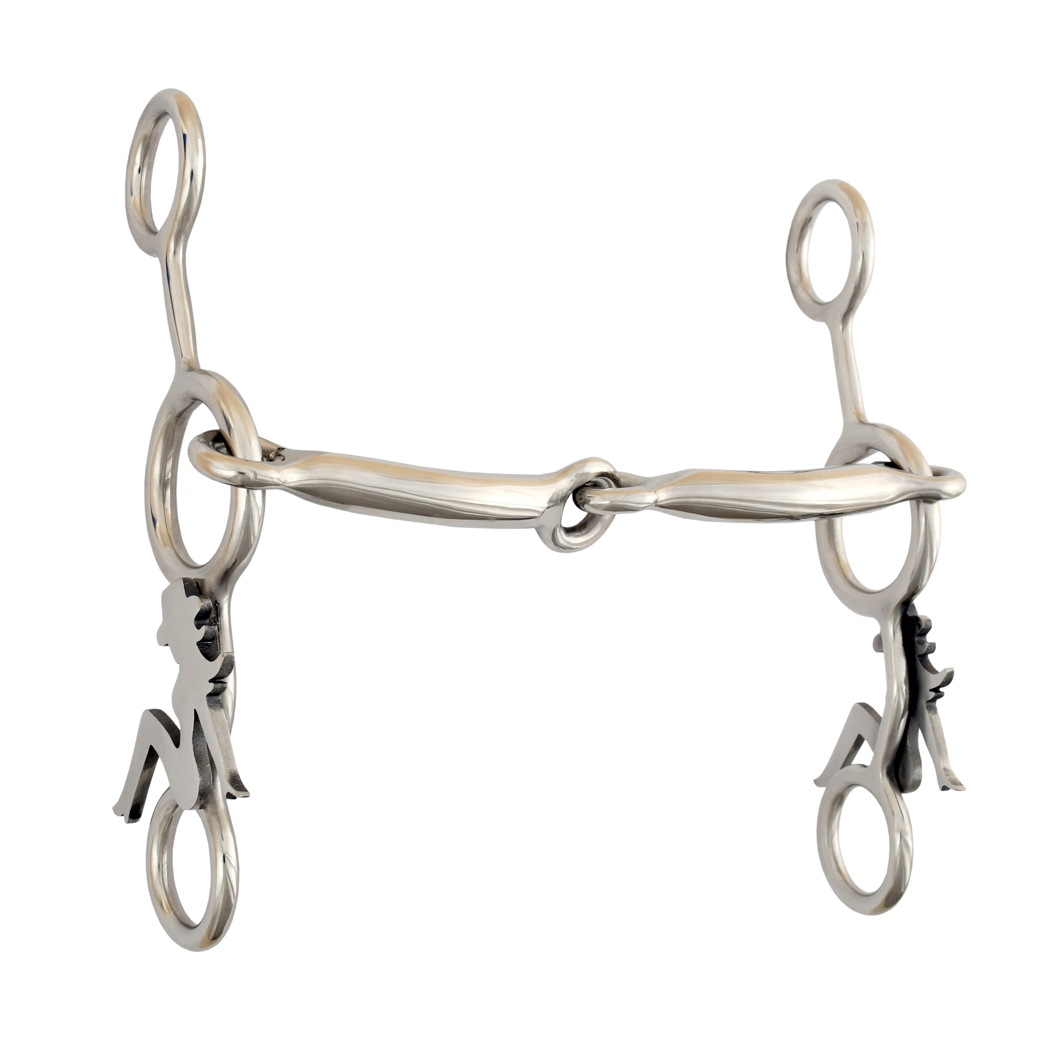 Cnc Mono Jr Cow Horse Bit Snaffle Mouh (Women) image 2